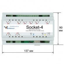Модуль Socket-4 8 реле 240В 10А