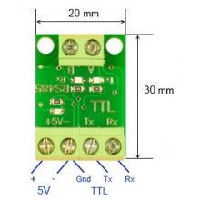 TTL-485 Напруга живлення 5В без корпуса