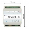 Модуль Socket-3 2 термодатчика DS18B20, 2 реле